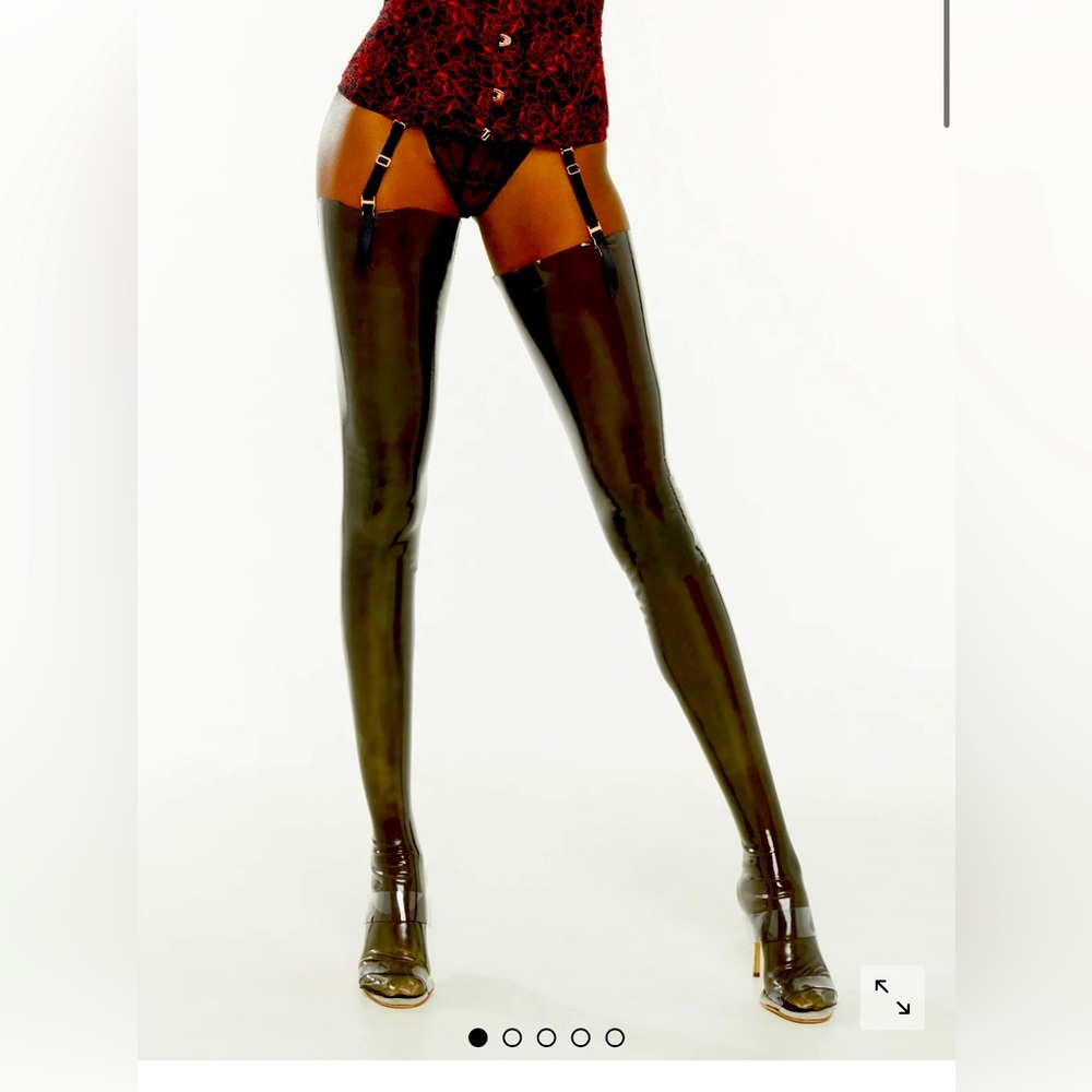 Savage X Fenty Latex Stocking -NWT